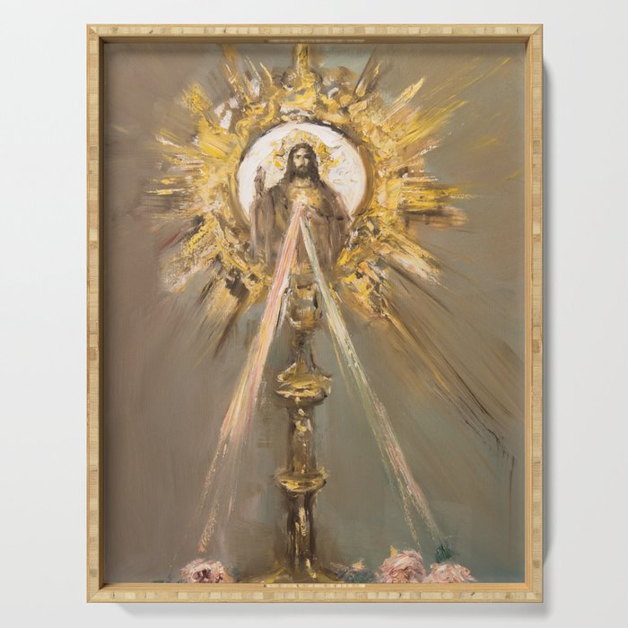 Perpetual Adoration Serving Tray
