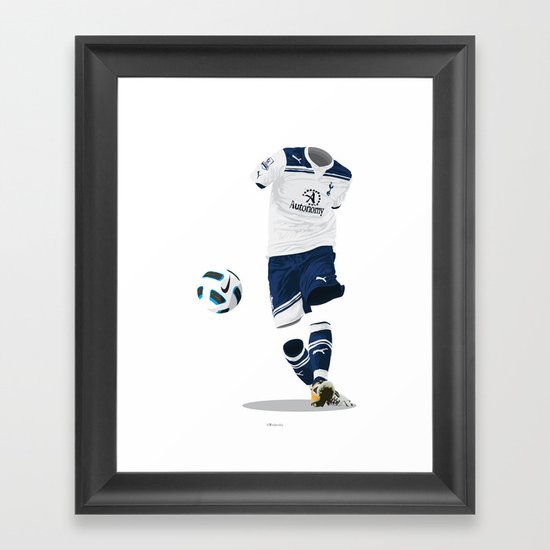 Tottenham Hotspur 2010/11 Framed Art Print