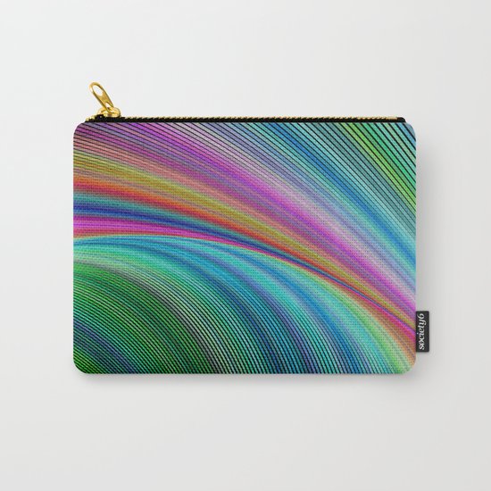 Colorful distortion Carry-All Pouch
