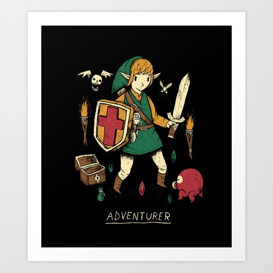 adventurer Art Print