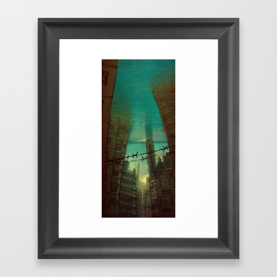 Submerged Framed Art Print