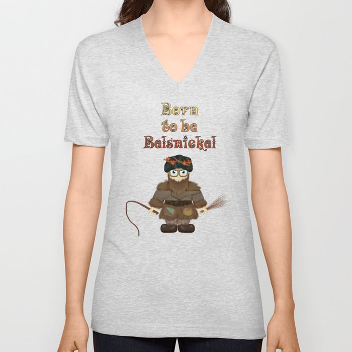 Born to be Belsnickel V Neck T Shirt