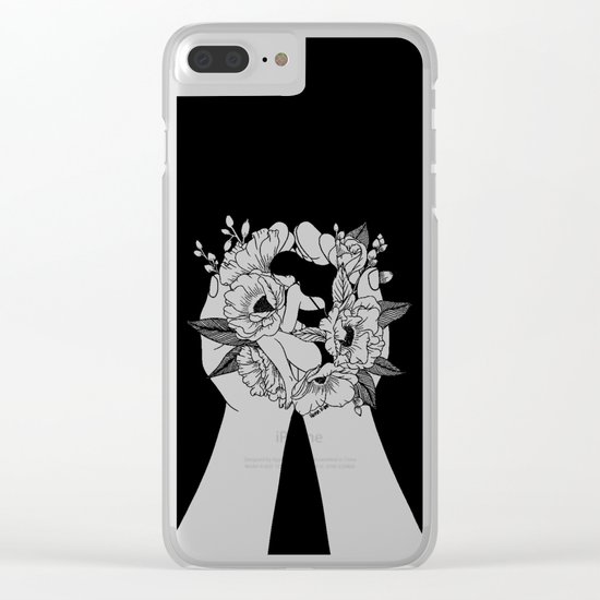 Natural Woman Clear iPhone Case