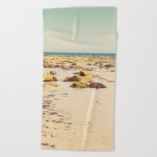 Rocky Beach Beach Towel