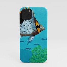 Butterfly & Bigeye fishes iPhone Case