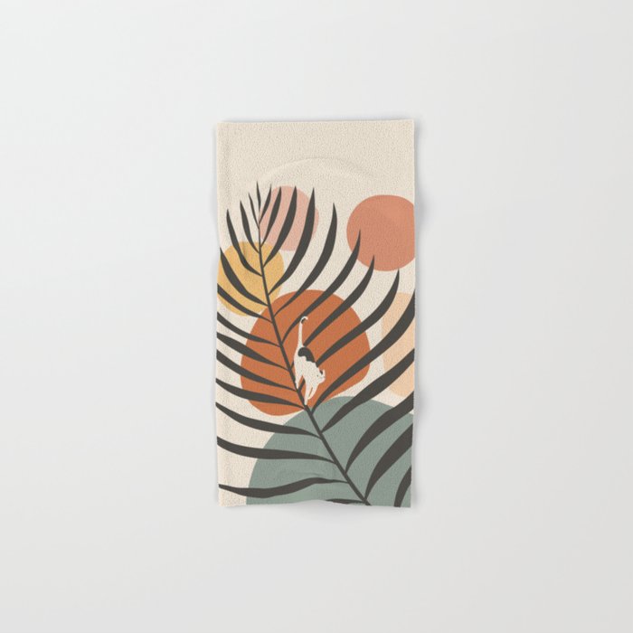 Cat and Plant 32 Hand & Bath Towel