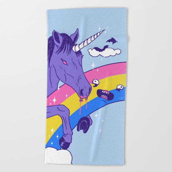 Vampcorn Beach Towel
