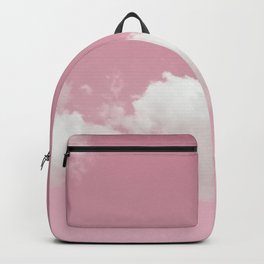 Sweetheart Sky Backpack | Digital Manipulation, Cloudscape, Clouds, Minimalist, Photo, Color, Valentine, Puffy, Dreamy, Heart 