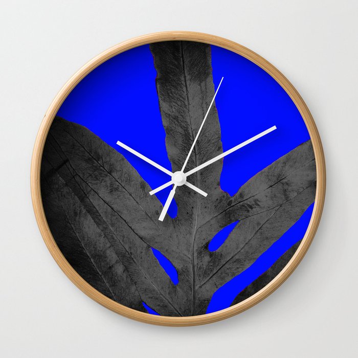 Cooler Nights, October Fern Wall Clock by ANoelleJay Society6