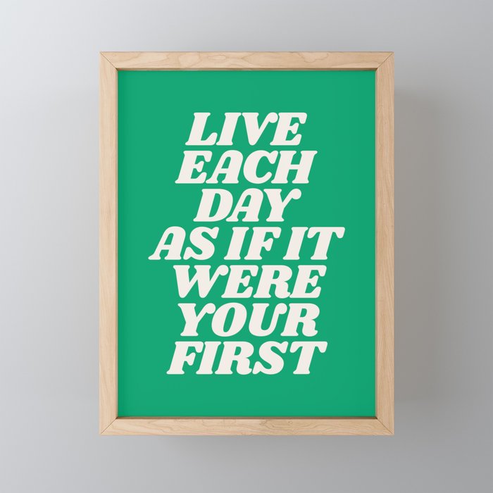 Framed Mini Art Print