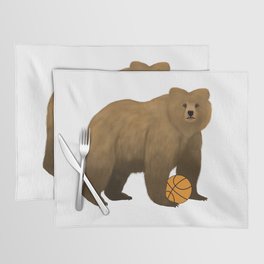Bear Basketball Placemat