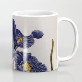  Antique blue English Iris, pink Delphinium, white Narcissus 1680   Coffee Mug
