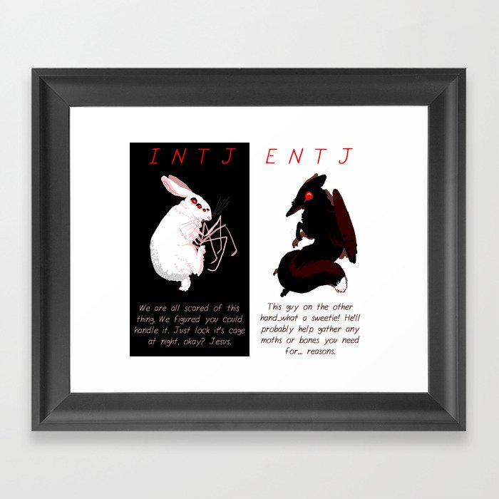 INTJ MBTI personality animal Poster Print