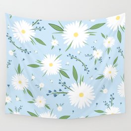 chamomile pattern Wall Tapestry
