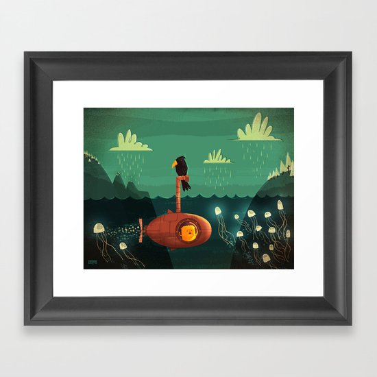 Submarine Framed Art Print