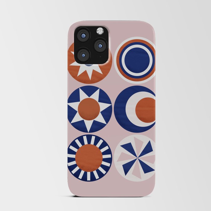 Decorative Circles iPhone Card Case