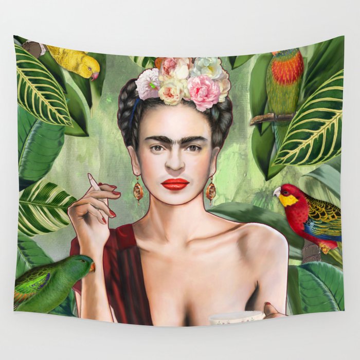Frida tapestry top