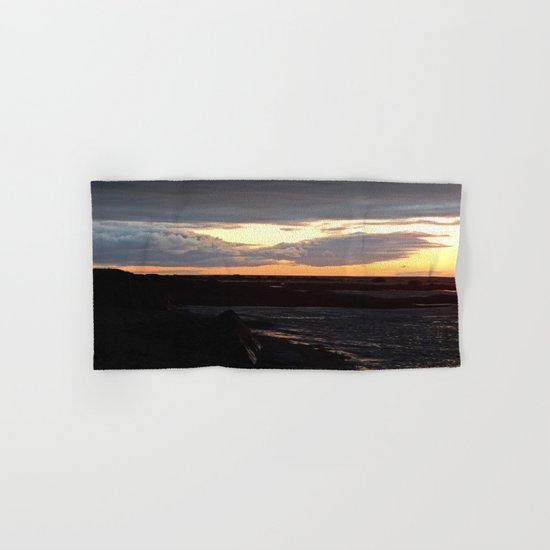 Sunset on the St-Lawrence Hand & Bath Towel