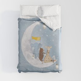 starlight wishes with you Duvet Cover