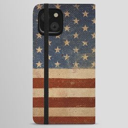 Flag US Flag American America Old Glory USA iPhone Wallet Case
