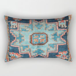 Karabakh  Antique South Caucasus Azerbaijan Rug Print Rectangular Pillow