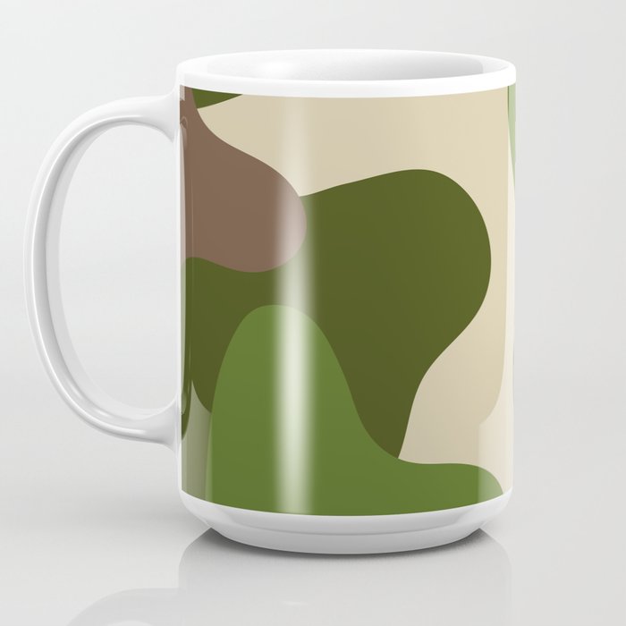 Brown and Tan Camo Abstract Nature Camouflage Design Pattern Coffee Mug by  Minding My Visions by Adri and Ray - Pixels