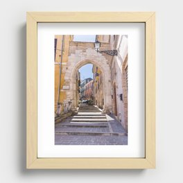 Porta Pescara, Old Arch Recessed Framed Print