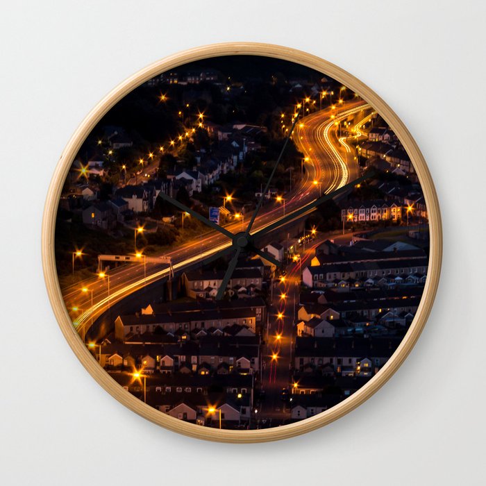 The Lights will Lead You Wall Clock