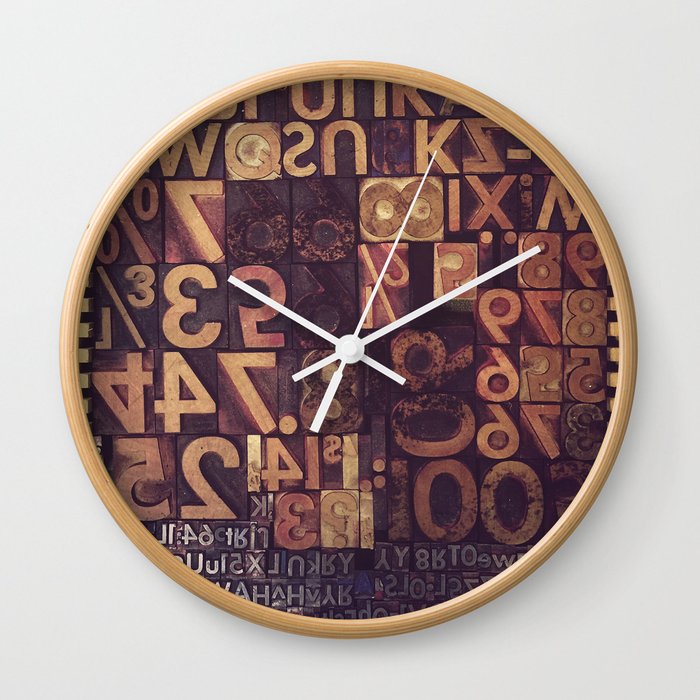 Typecase 1 Wall Clock