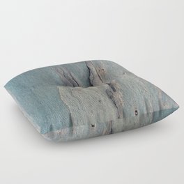 Eucalyptus Tree Bark and Wood Abstract Natural Texture 62 Floor Pillow