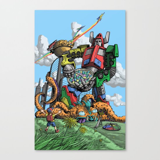 Breakfast Time! Canvas Print