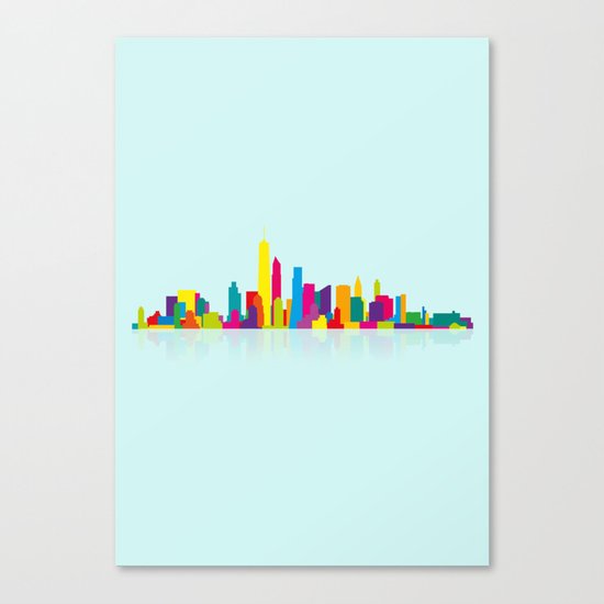 New WTC Skyline Canvas Print