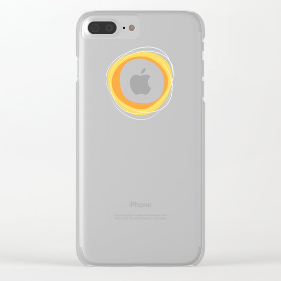 Solar Eclipse MCModern Clear iPhone Case