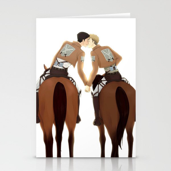 JeanMarco - Horseback Kiss Stationery Cards