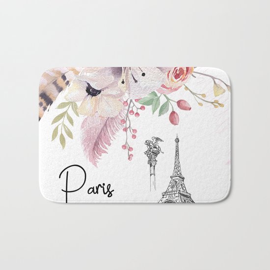 Flowers bouquet #30 Bath Mat
