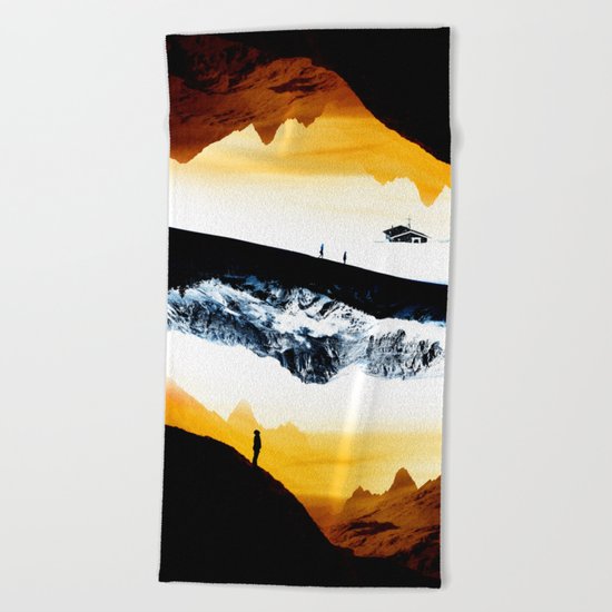 Hiking for Blue Isolation Beach Towel