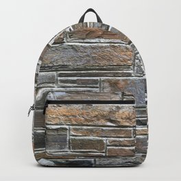 Stone brickwork Backpack