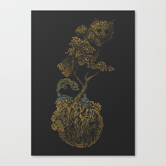Lonely Planet Canvas Print