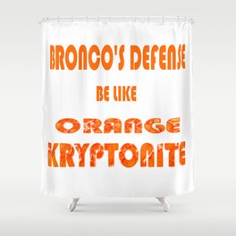 Broncos Shower Curtains Society6