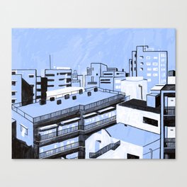 rooftops of Tokyo Canvas Print