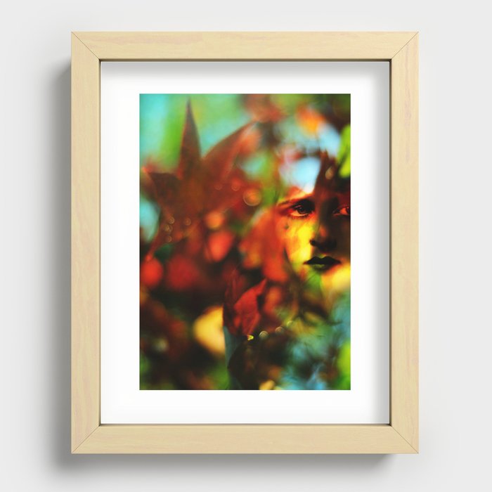 Autumnal Recessed Framed Print