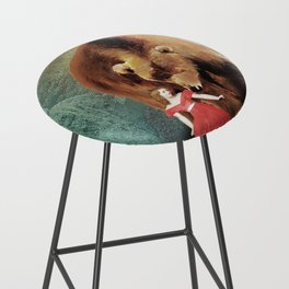 The girl and the beast Bar Stool