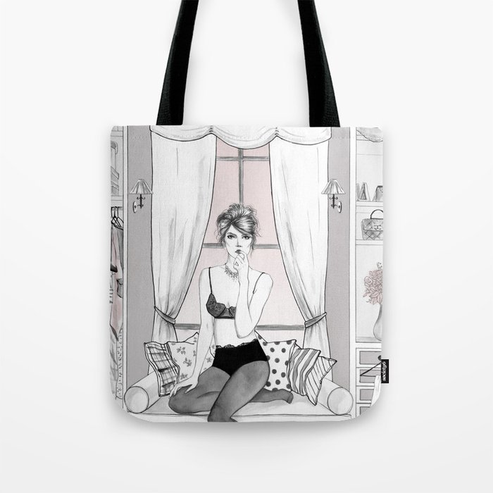 Peace in Cabinet Tote Bag