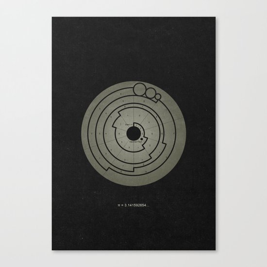 Barbury Castle Crop Circle Canvas Print