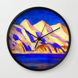 Rockwell Kent Alaska Impression Wall Clock