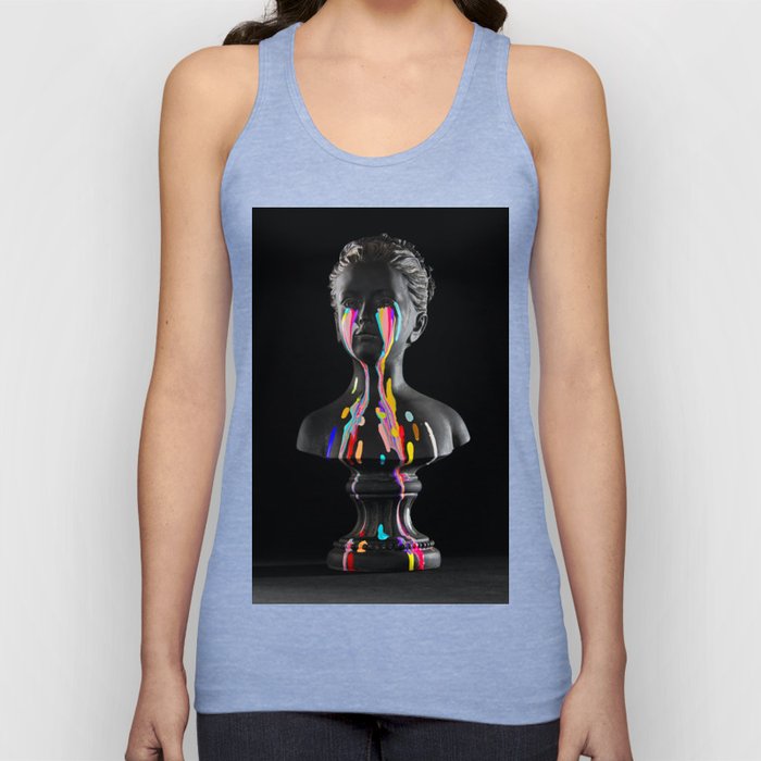 The Girl With Stars In Her Eyes (On Black) Tank Top