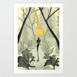 Into the Forest Art Print