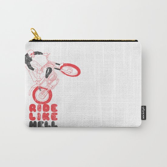 ride like hell Carry-All Pouch