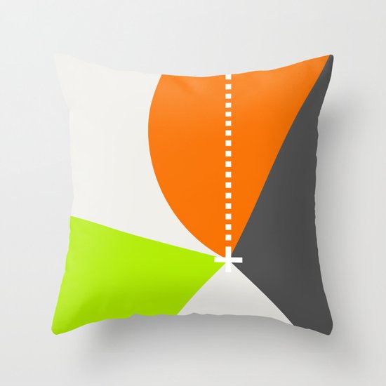 Spot Slice 02 Throw Pillow
