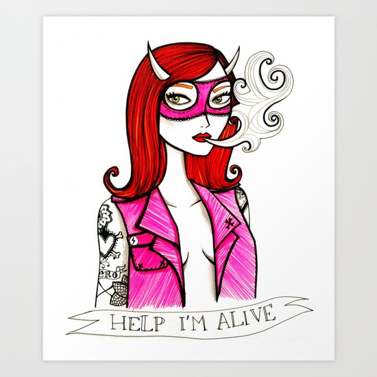 Metric Art Print